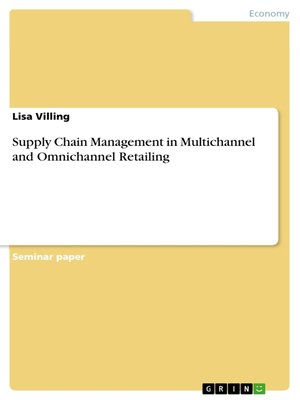 cover image of Supply Chain Management in Multichannel and Omnichannel Retailing